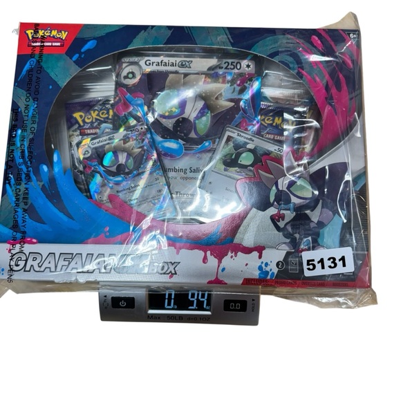 Pokmon TCG GRAFAIAI ex Box Factory Sealed Booster Pack Collection New Pokmon TCG GRAFAIAI ex Box Factory Sealed Booster Pack Collection New